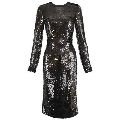 black sequined dolce and gabbana